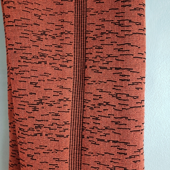 NIB, WOLFORD, ORANGE BLACK ZIPPER LEGGINGS M,L - Picture 10 of 15